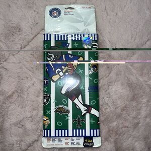 NEW vintage nfl wallpaper border patriots the village all over print football